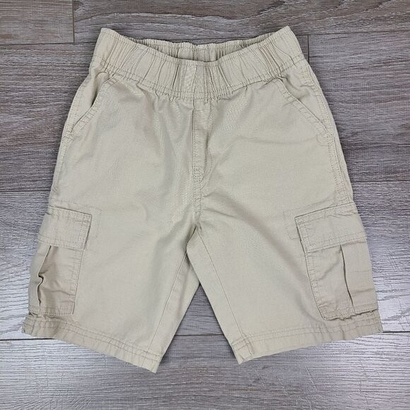 The Children's Place Boy's Khaki Cargo Shorts Size 6 - Picture 2 of 11